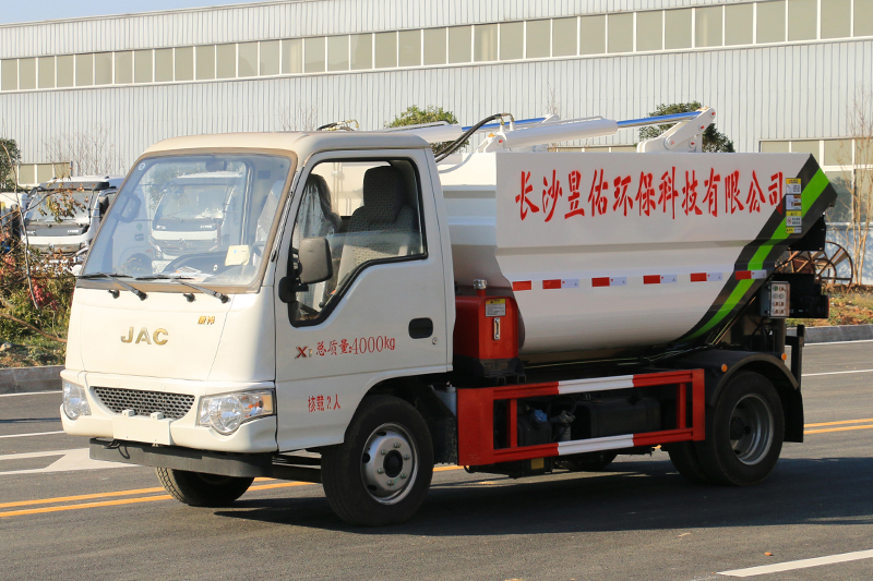 江淮康鈴X1無泄漏后裝掛桶垃圾車（3.5方 3方）
