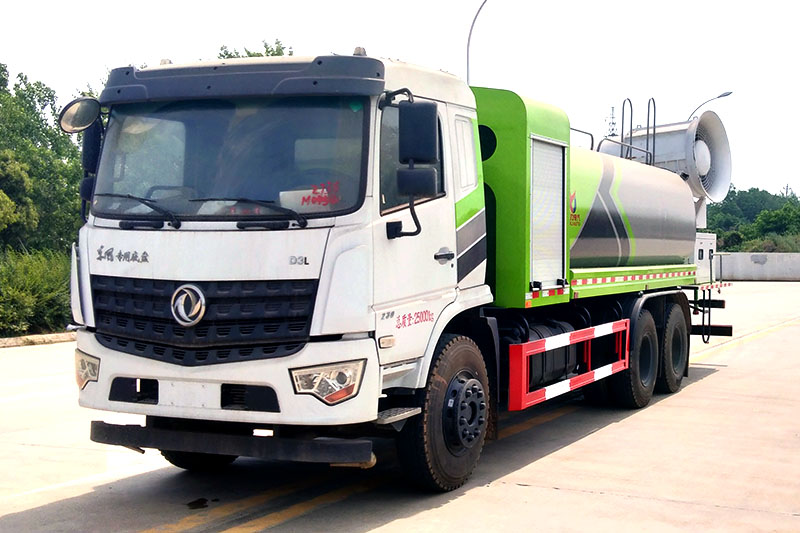 東風專底D3L后雙橋抑塵車（17方）（60~100米霧炮）