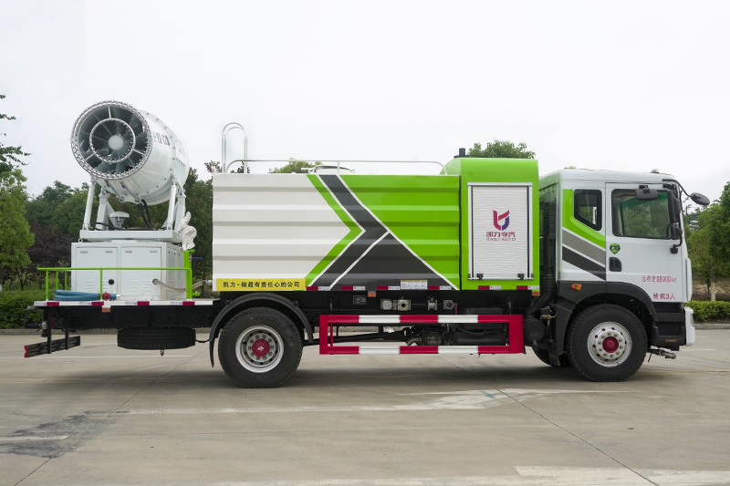 東風(fēng)D9抑塵車(chē)（方罐）（11.5方）（30~100米霧炮）